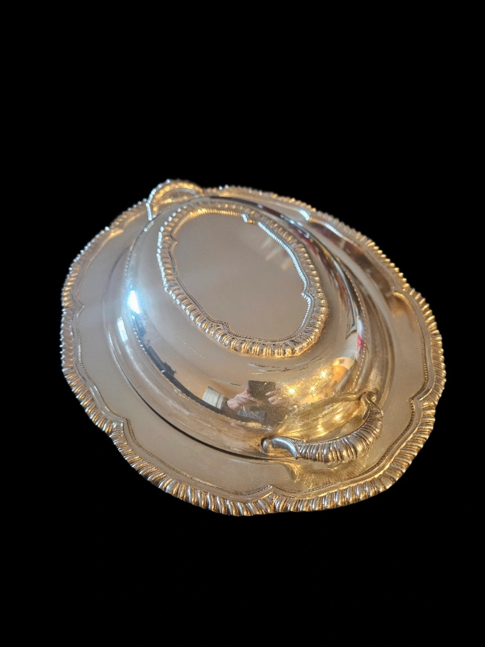 W&S Blackinton Silverplate Lidded Casserole Entree Serving Platter Dish 614